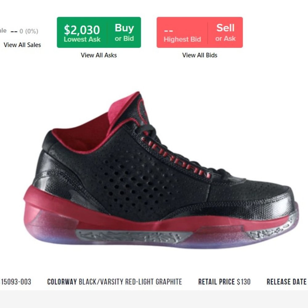 Jordan 2010 Team 'Bred' - Deadstock (no box)